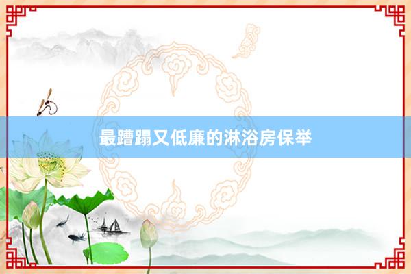 最蹧蹋又低廉的淋浴房保举